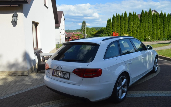 Audi A4 cena 33999 przebieg: 252000, rok produkcji 2009 z Milicz małe 232